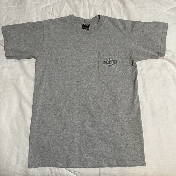 Harley-Davidson Other - Harley Davidson 2008 Central Maine Double Sided Pocket T-Shirt Men’s Medium